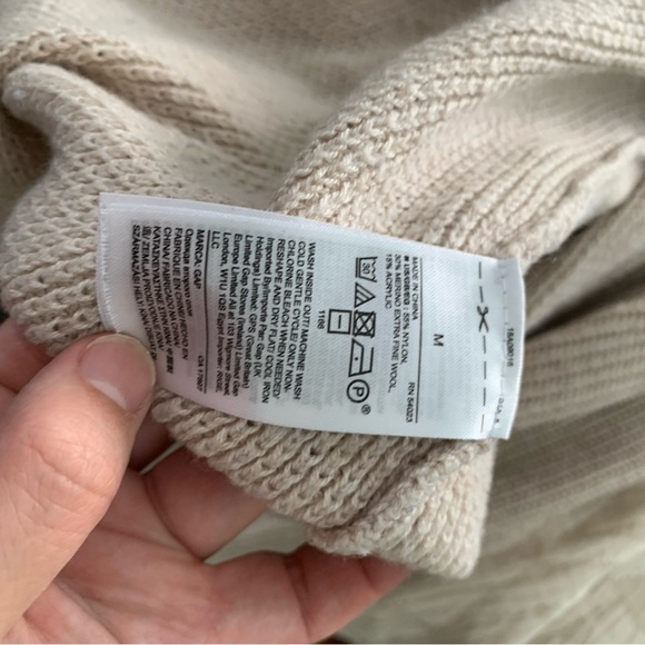 Gap size medium open cardigan merino blend - Picture 3 of 4